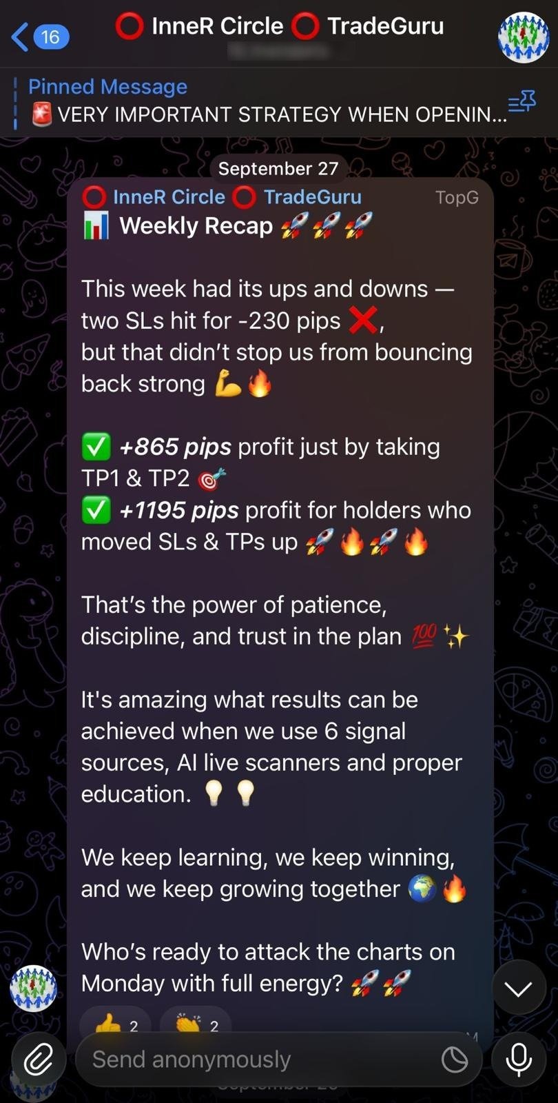 Trading - Group Focus Quotient (GFQ) - Telegram Channel