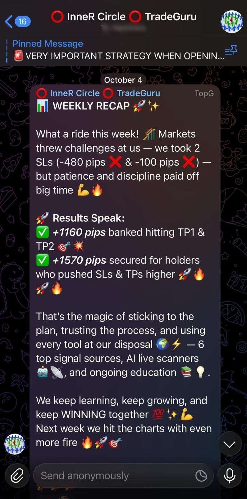 Trading - Group Focus Quotient (GFQ) - Telegram Channel