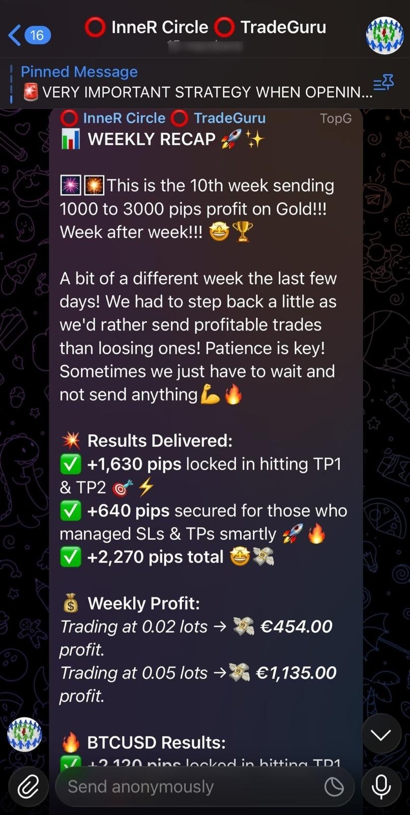 Trading - Group Focus Quotient (GFQ) - Telegram Channel